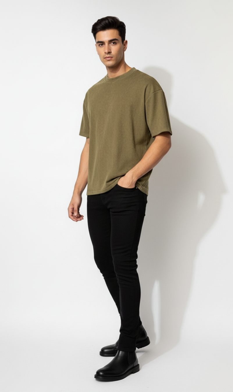 Mineral Wash Crew Tee | Forever 21 Mens