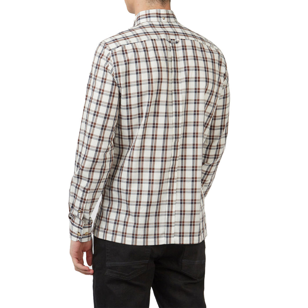 Long Sleeve Grid Check Buttondown Shirt | Forever 21 Mens