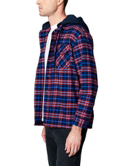 Flannel Shirt with Hood | Forever 21 Mens