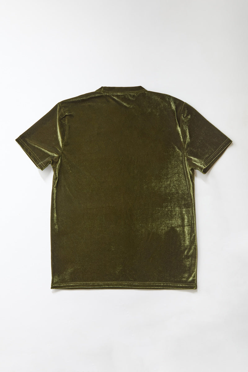Velvet Crew Neck Tee | Forever 21 Mens