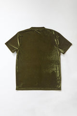 Velvet Crew Neck Tee | Forever 21 Mens