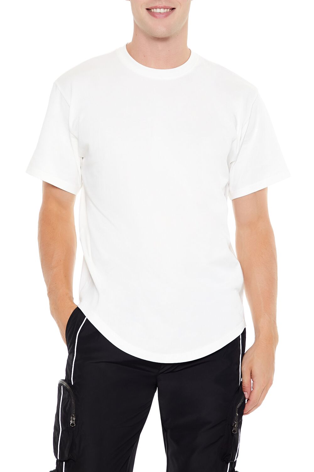 Scoop Cotton Crew Tee | Forever 21 Mens