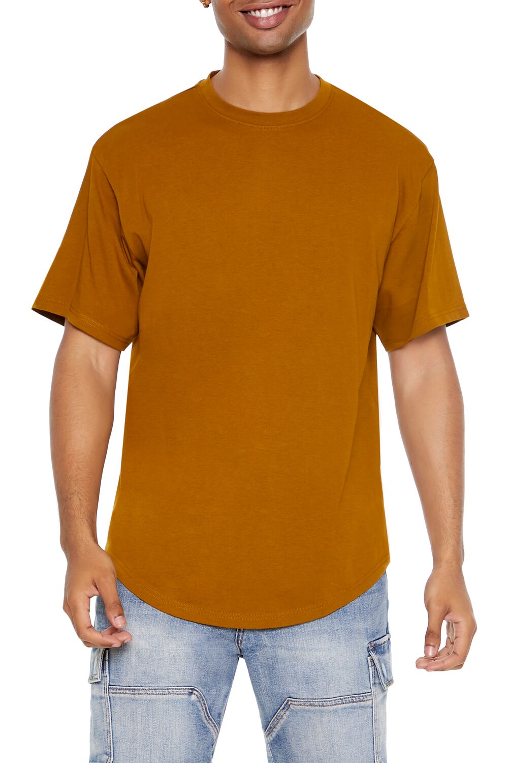 Scoop Cotton Crew Tee | Forever 21 Mens