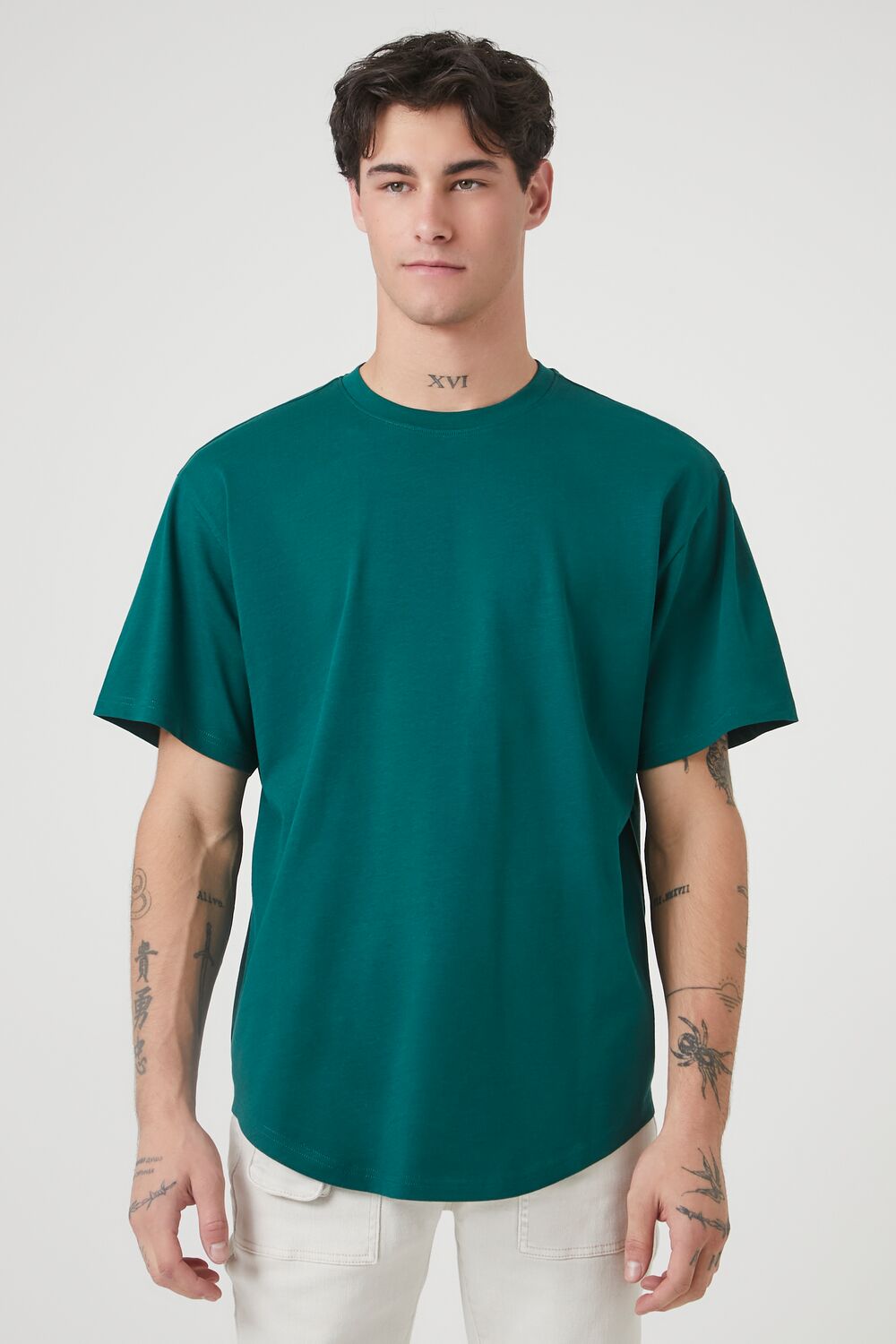 Scoop Cotton Crew Tee | Forever 21 Mens