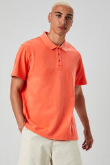 Vented-Hem Polo Shirt | Forever 21 Mens
