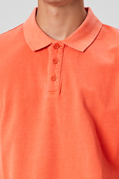Vented-Hem Polo Shirt | Forever 21 Mens