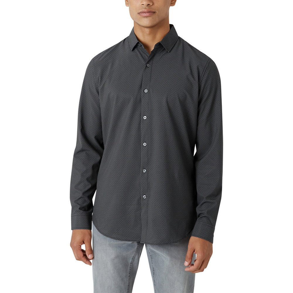 Walden Button Front Long Sleeve Shirt | Forever 21 Mens