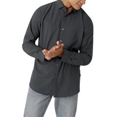 Walden Button Front Long Sleeve Shirt | Forever 21 Mens