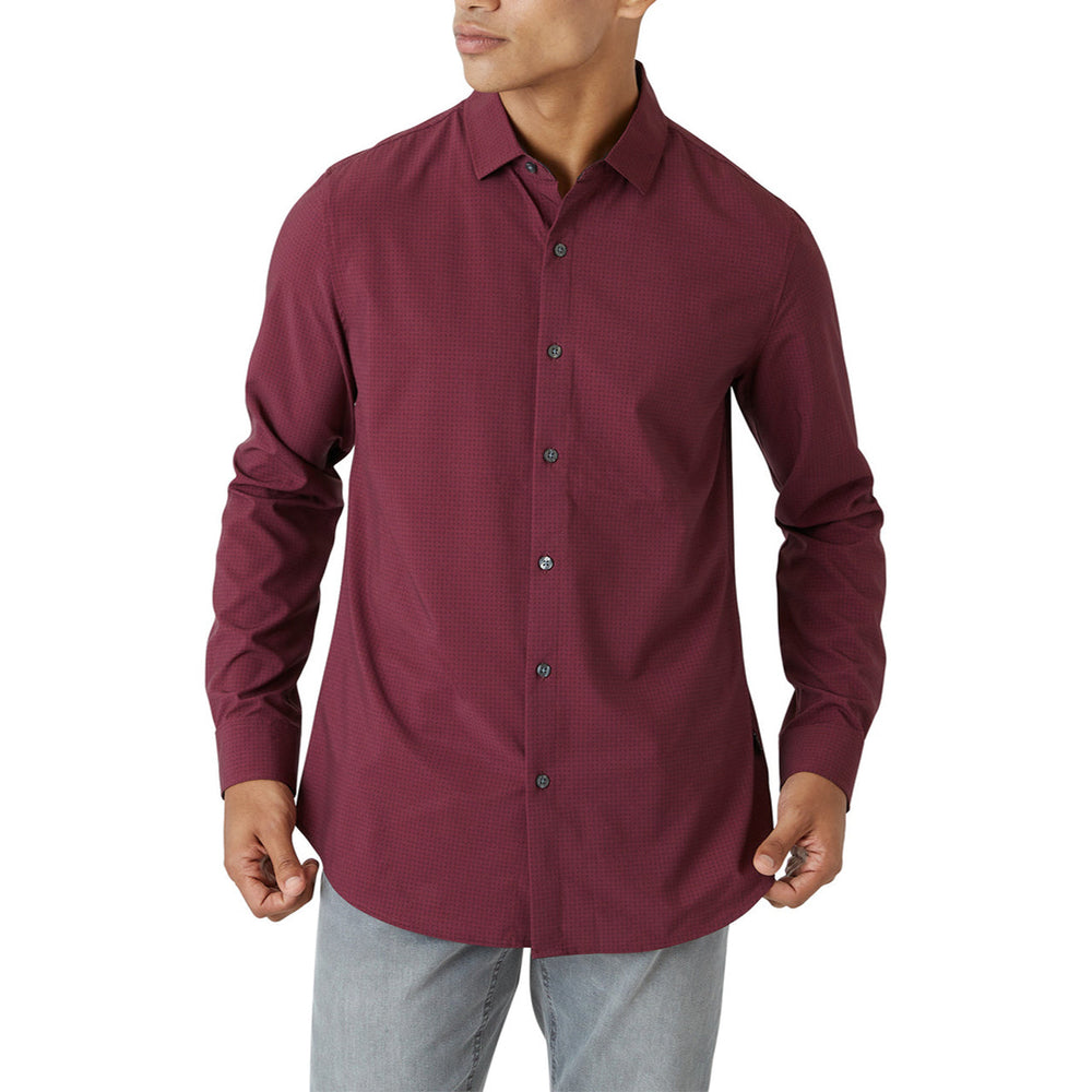 Walden Button Front Long Sleeve Shirt | Forever 21 Mens