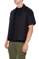 Oversized Textured Shirt | Forever 21 Mens