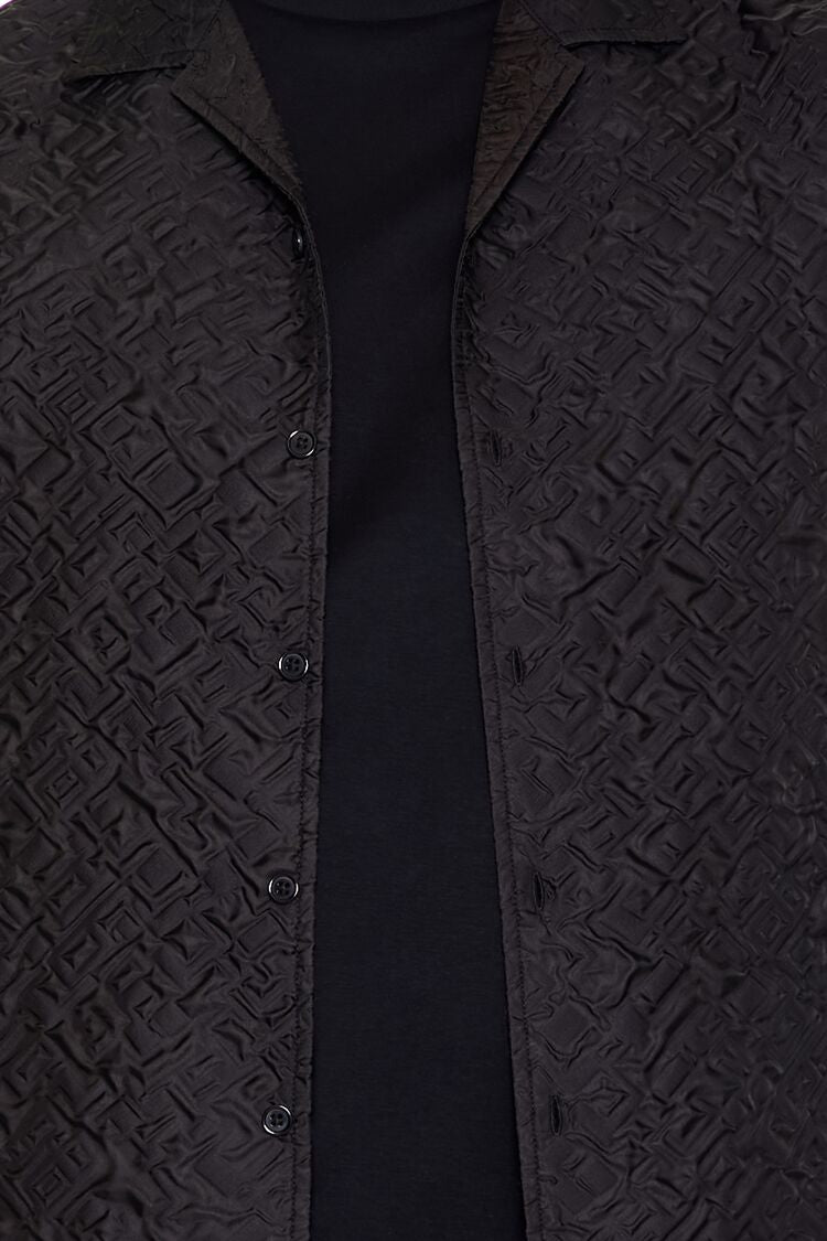 Oversized Textured Shirt | Forever 21 Mens