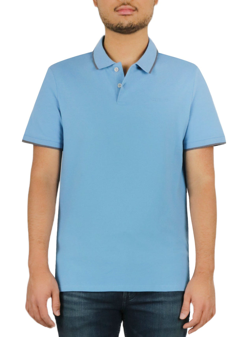 Short Sleeves Stretch Pique Polo | Forever 21 Mens