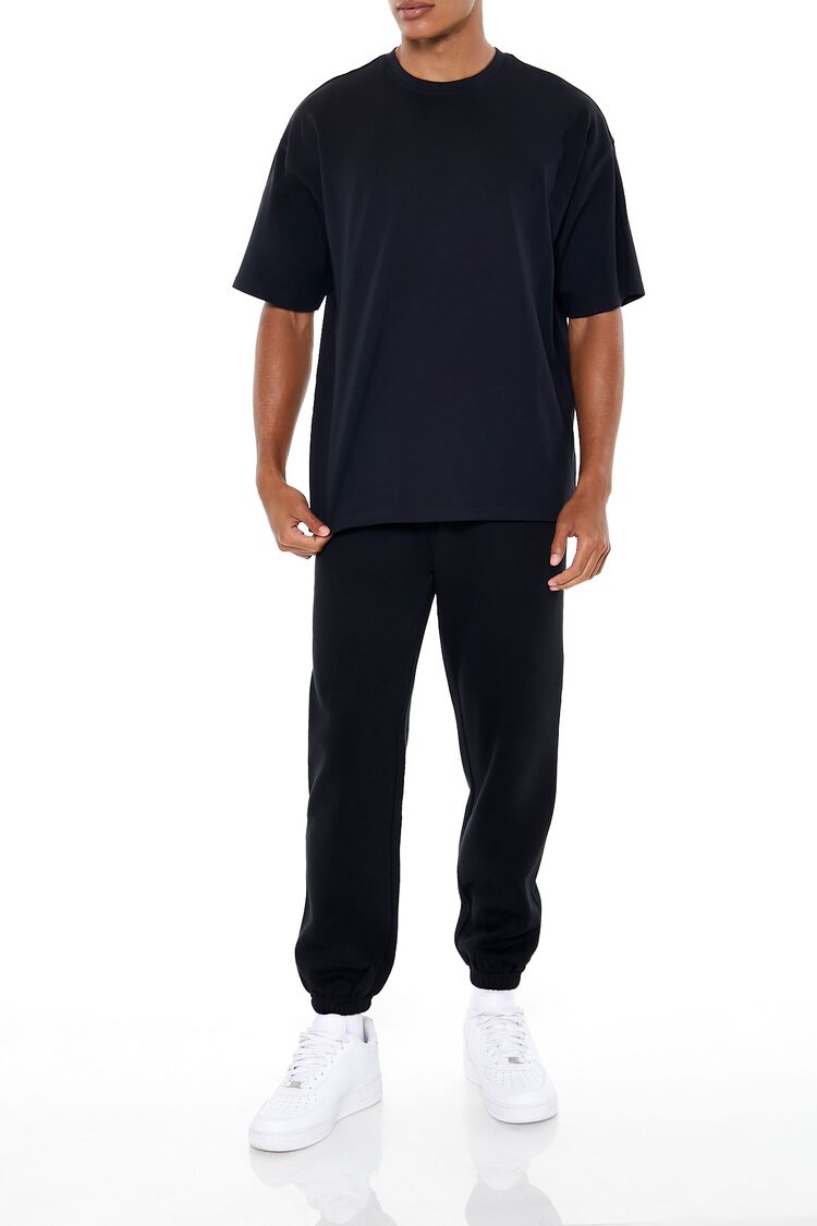Oversized Cotton Crew Tee | Forever 21 Mens