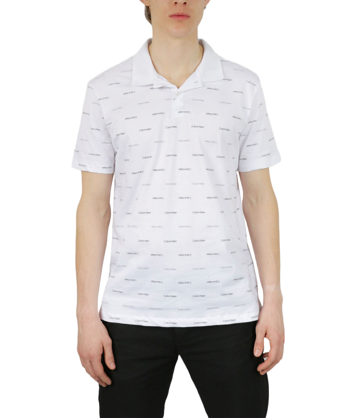 Short Sleeves Allover Print Polo | Forever 21 Mens