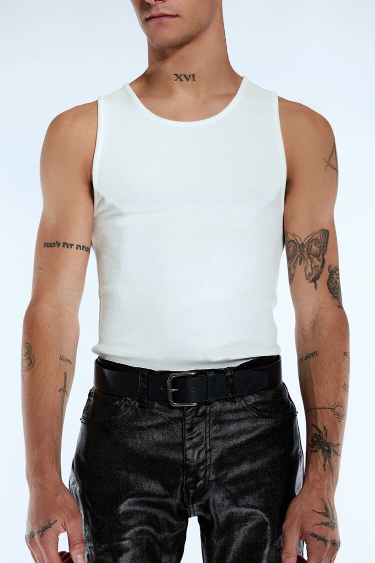 Ribbed Knit Tank Top | Forever 21 Mens