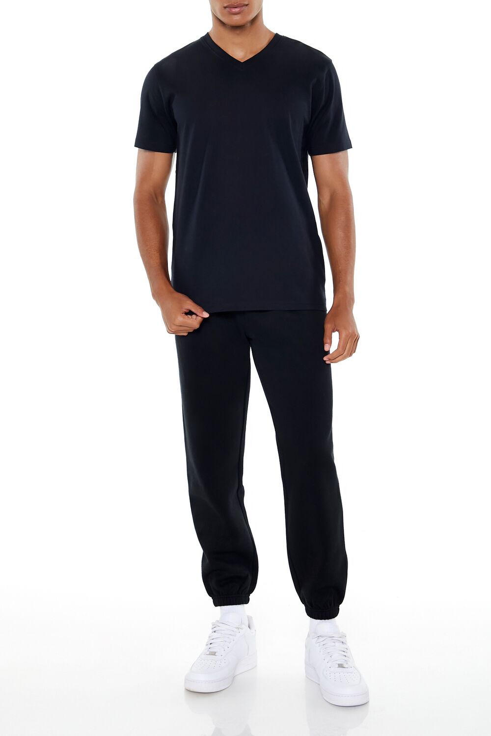 Basic Cotton V-Neck Tee | Forever 21 Mens