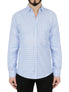 Mens's Regular Shirt Blue Check Design 2 | Forever 21 Mens