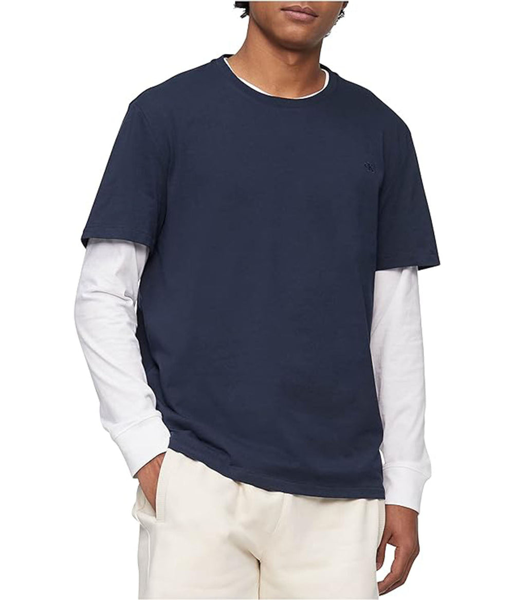 Short Sleeves Smooth Cotton Solid Crewneck Tee | Forever 21 Mens