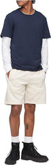 Short Sleeves Smooth Cotton Solid Crewneck Tee | Forever 21 Mens