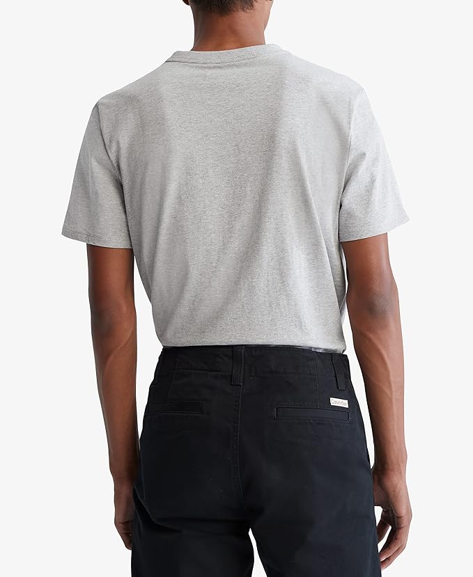 Short Sleeves Smooth Solid V-Neck Tee | Forever 21 Mens