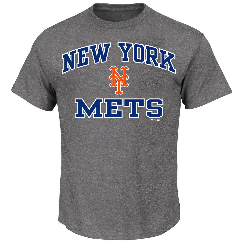 Menss Big And Tall Team Logo Short Sleeve Tee Shirt - New York Mets | Forever 21 Mens