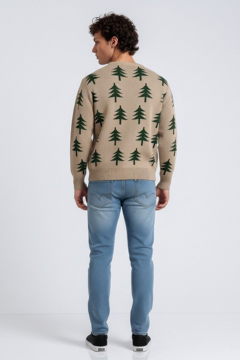 Pine Tree Holiday Sweater | Forever 21 Mens
