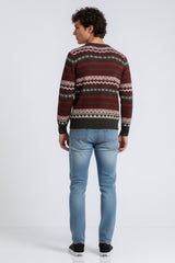 Holiday Fair Isle Striped Sweater | Forever 21 Mens