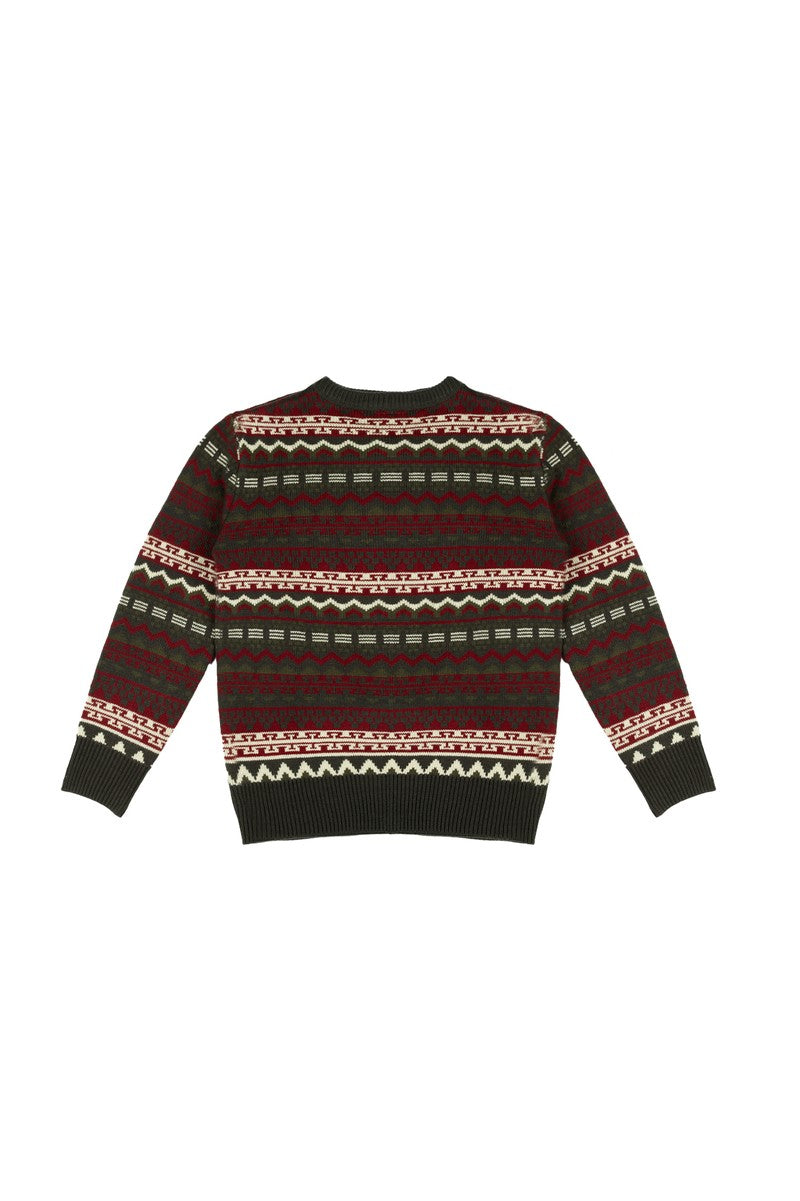 Holiday Fair Isle Striped Sweater | Forever 21 Mens