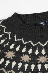 Fair Isle Yoke Sweater | Forever 21 Mens