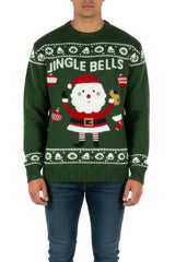 Jingle Bells Santa Sweater | Forever 21 Mens
