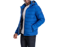Qulited Hooded Packable Puffer Royal | Forever 21 Mens