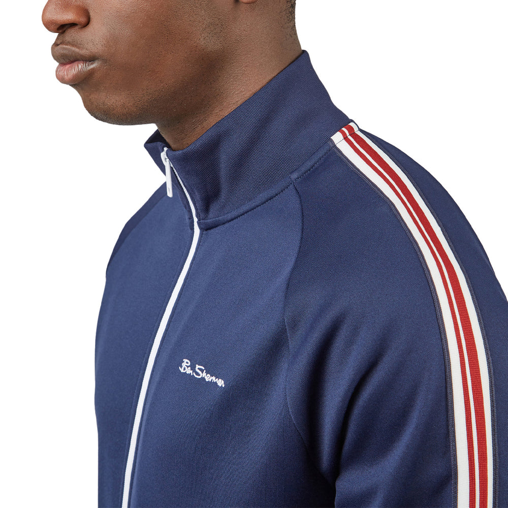 House Taped Track Jacket with Embroidered Logo | Forever 21 Mens