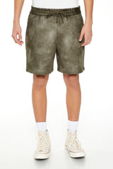 Oil Wash Faux Suede Shorts | Forever 21 Mens