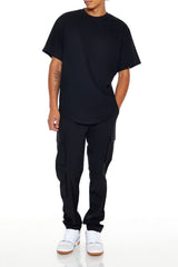 Slim-Fit Drawstring Cargo Joggers | Forever 21 Mens