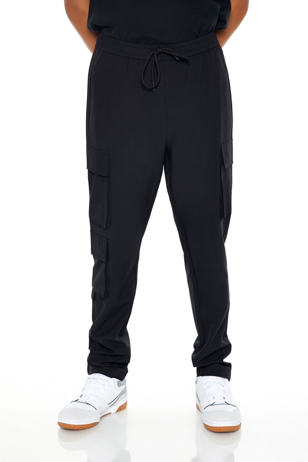 Slim-Fit Drawstring Cargo Joggers | Forever 21 Mens