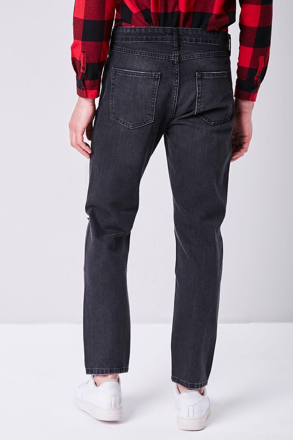 Distressed Straight-Leg Jeans | Forever 21 Mens