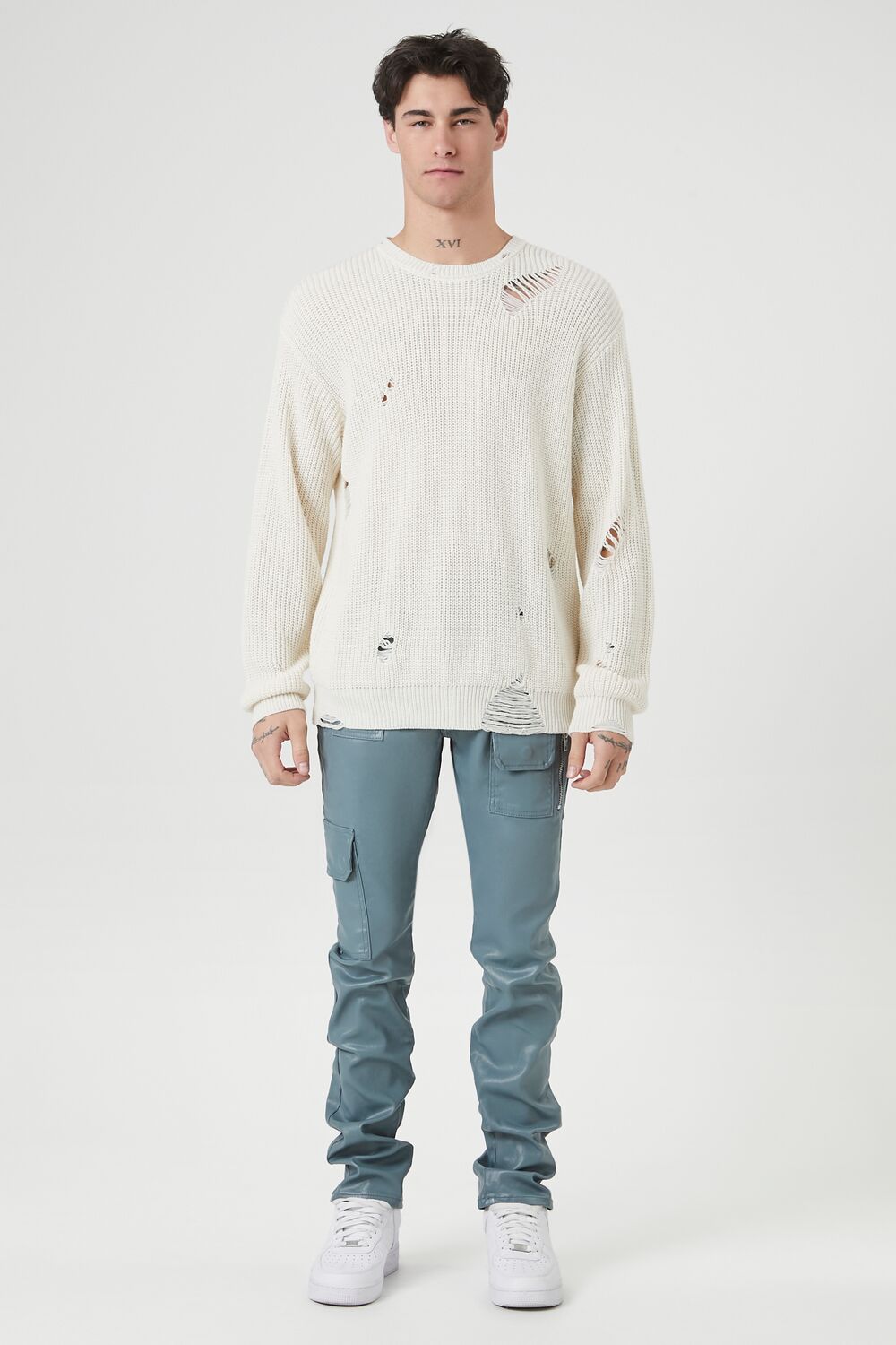 Mid-Rise Cargo Skinny Jeans | Forever 21 Mens