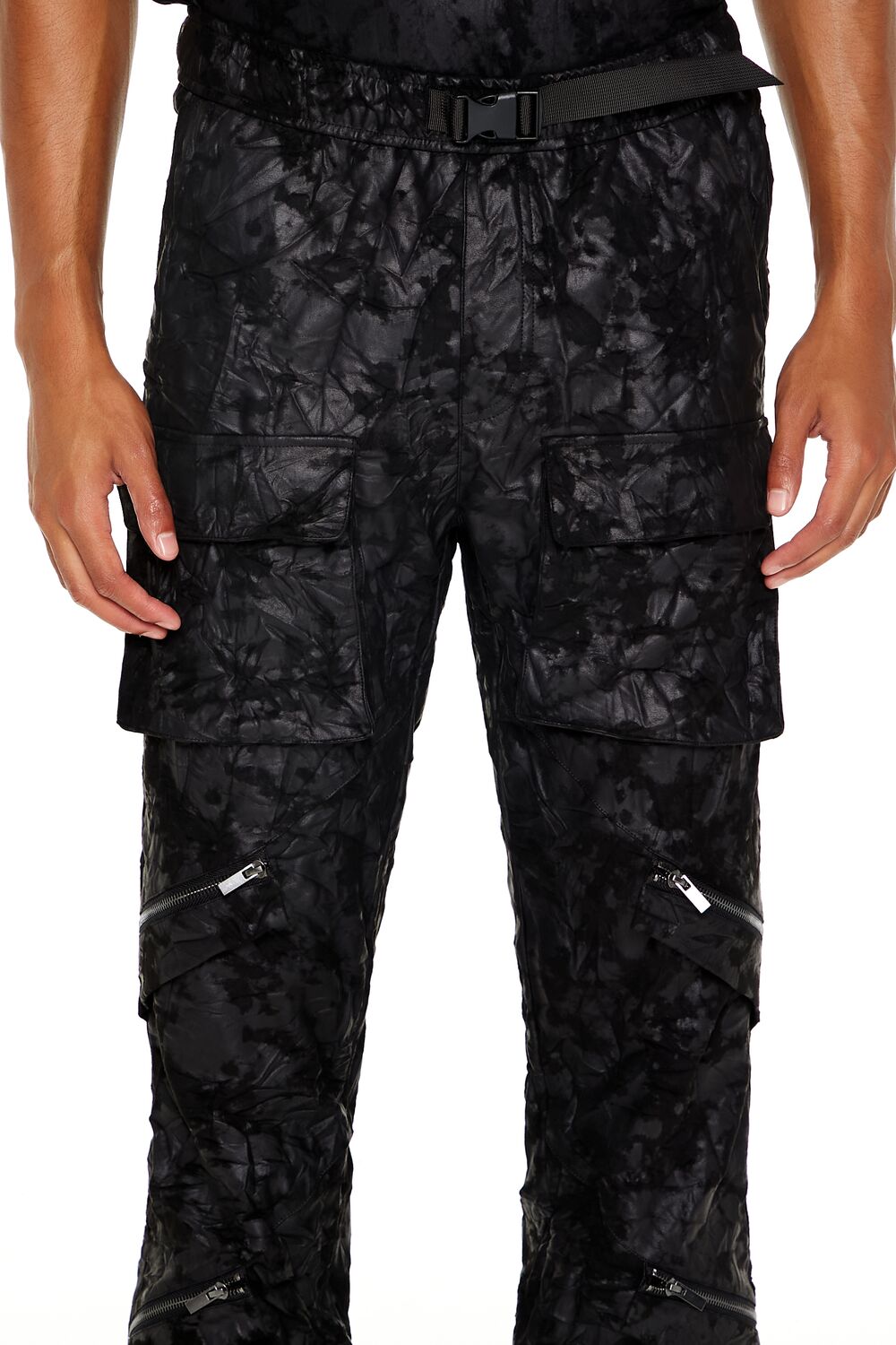 Textured Slim-Fit Mid-Rise Pants | Forever 21 Mens