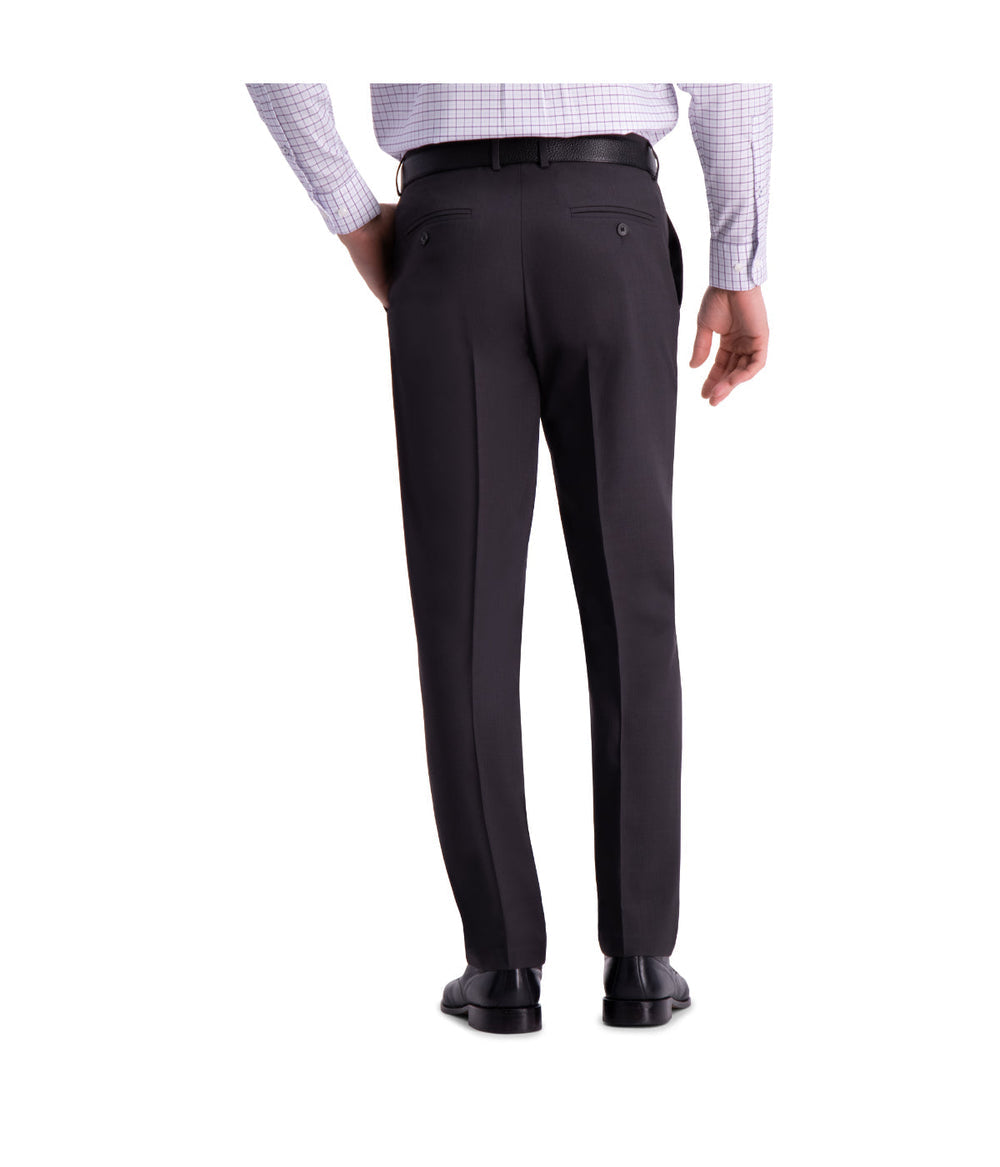 Haggar Mens's Premium Comfort Dress Pant-Straight Fit Charcoal | Forever 21 Mens