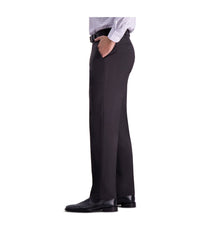 Haggar Mens's Premium Comfort Dress Pant-Straight Fit Charcoal | Forever 21 Mens