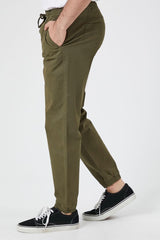 Twill Drawstring Joggers | Forever 21 Mens