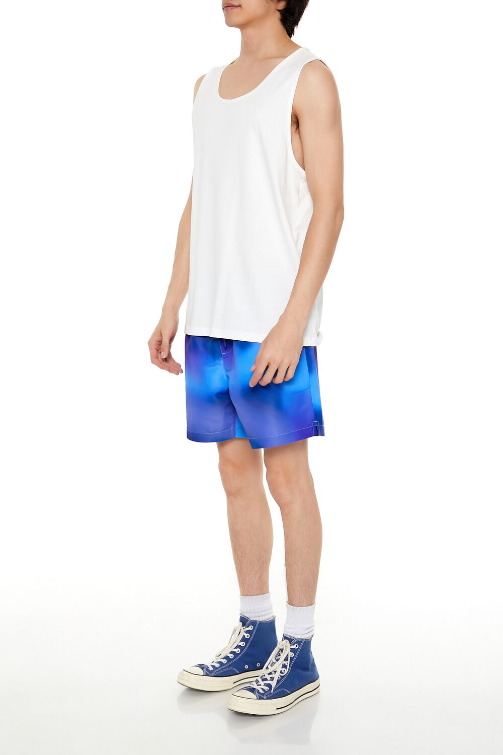 Gradient Swim Trunks | Forever 21 Mens