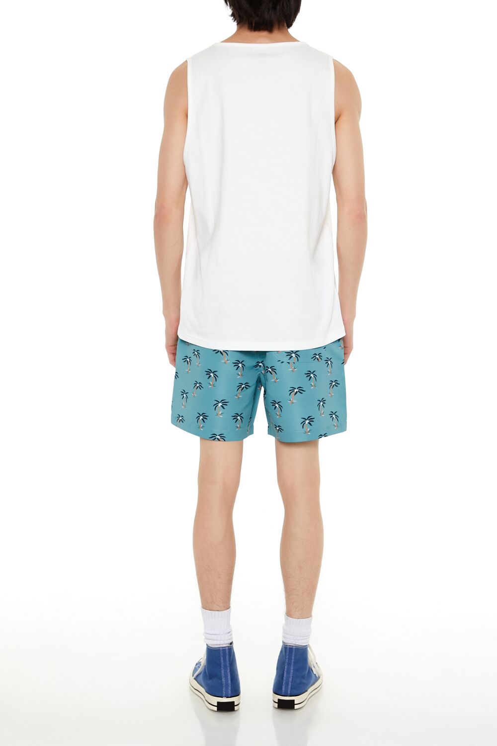 Palm Tree Swim Trunks | Forever 21 Mens
