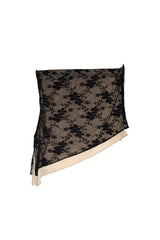 Plus Size Floral Lace Asymmetrical-Hem Tube Top - Forever 21