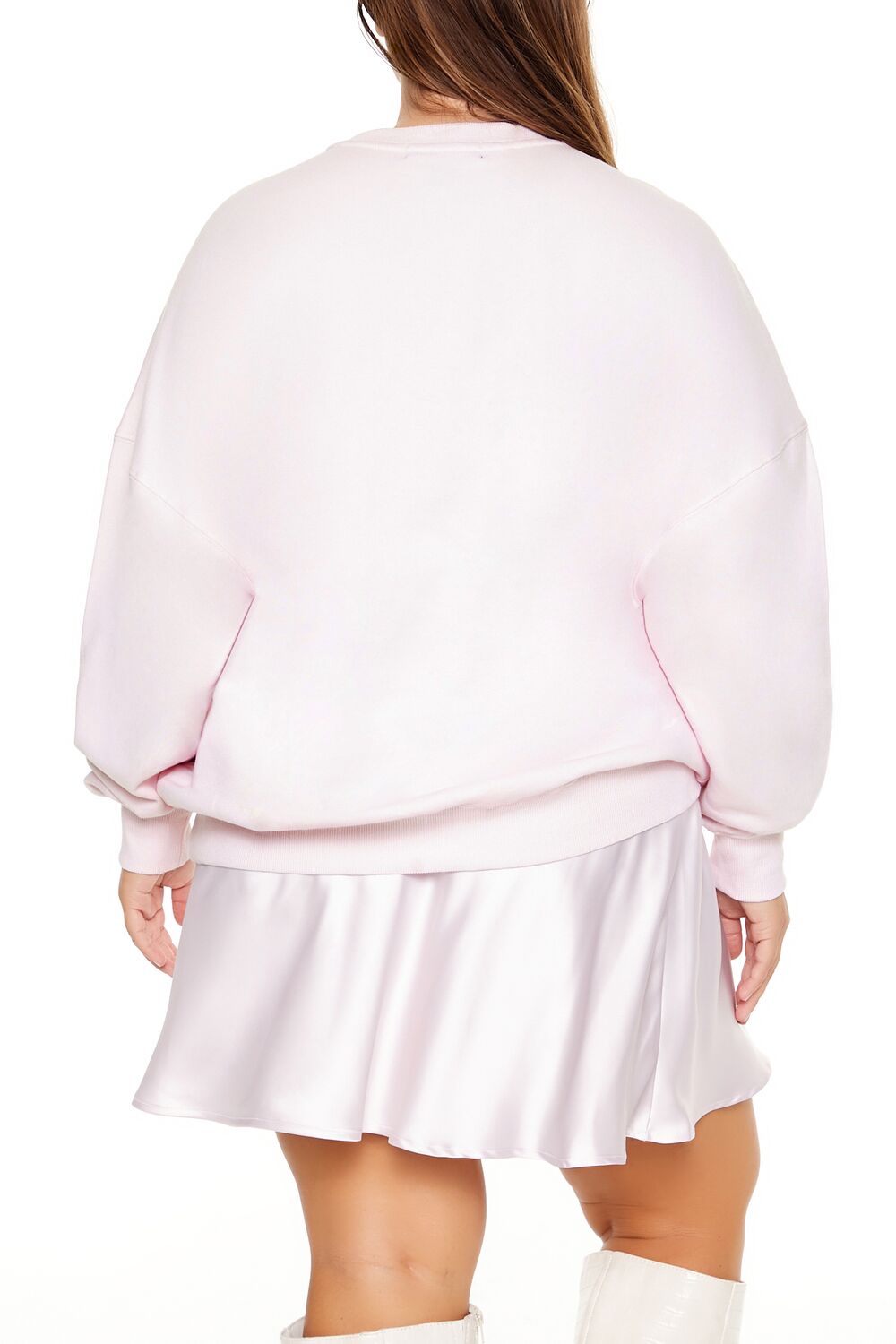 Plus Size Beaded Virgo Pullover - Forever 21