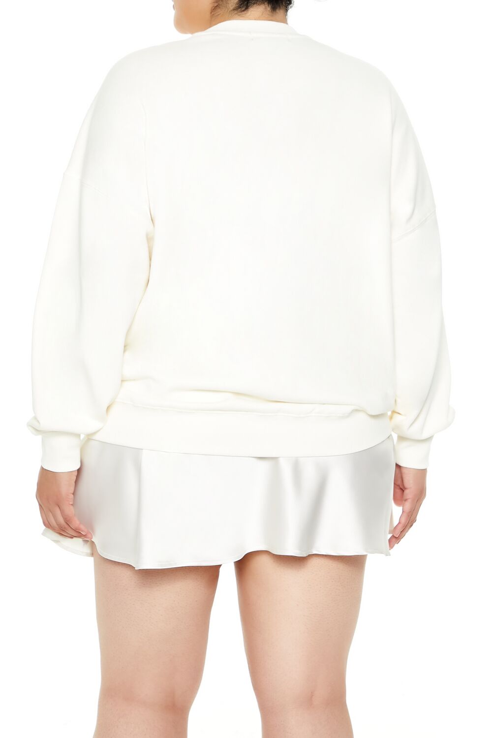 Plus Size Beaded Libra Pullover - Forever 21
