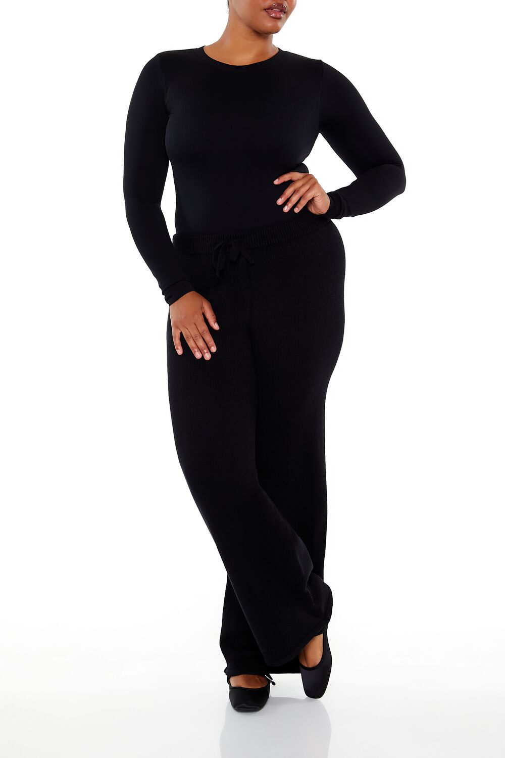 Plus Size Seamless Thong Bodysuit - Forever 21