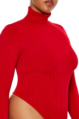 Plus Size Sweater-Knit Bodysuit - Forever 21