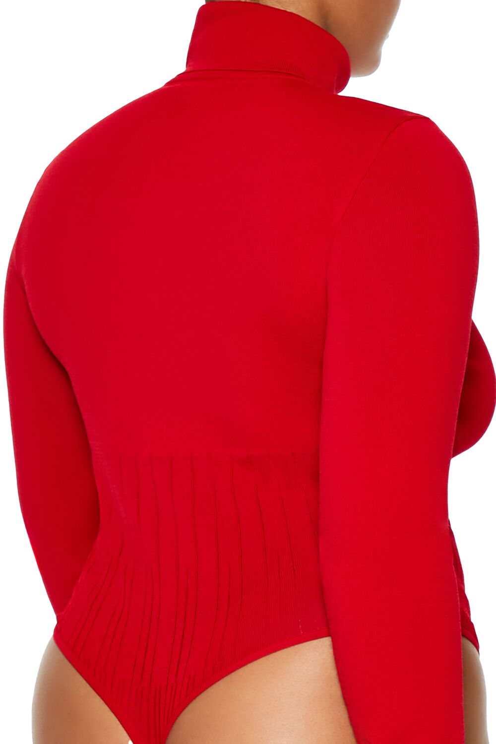Plus Size Sweater-Knit Bodysuit - Forever 21