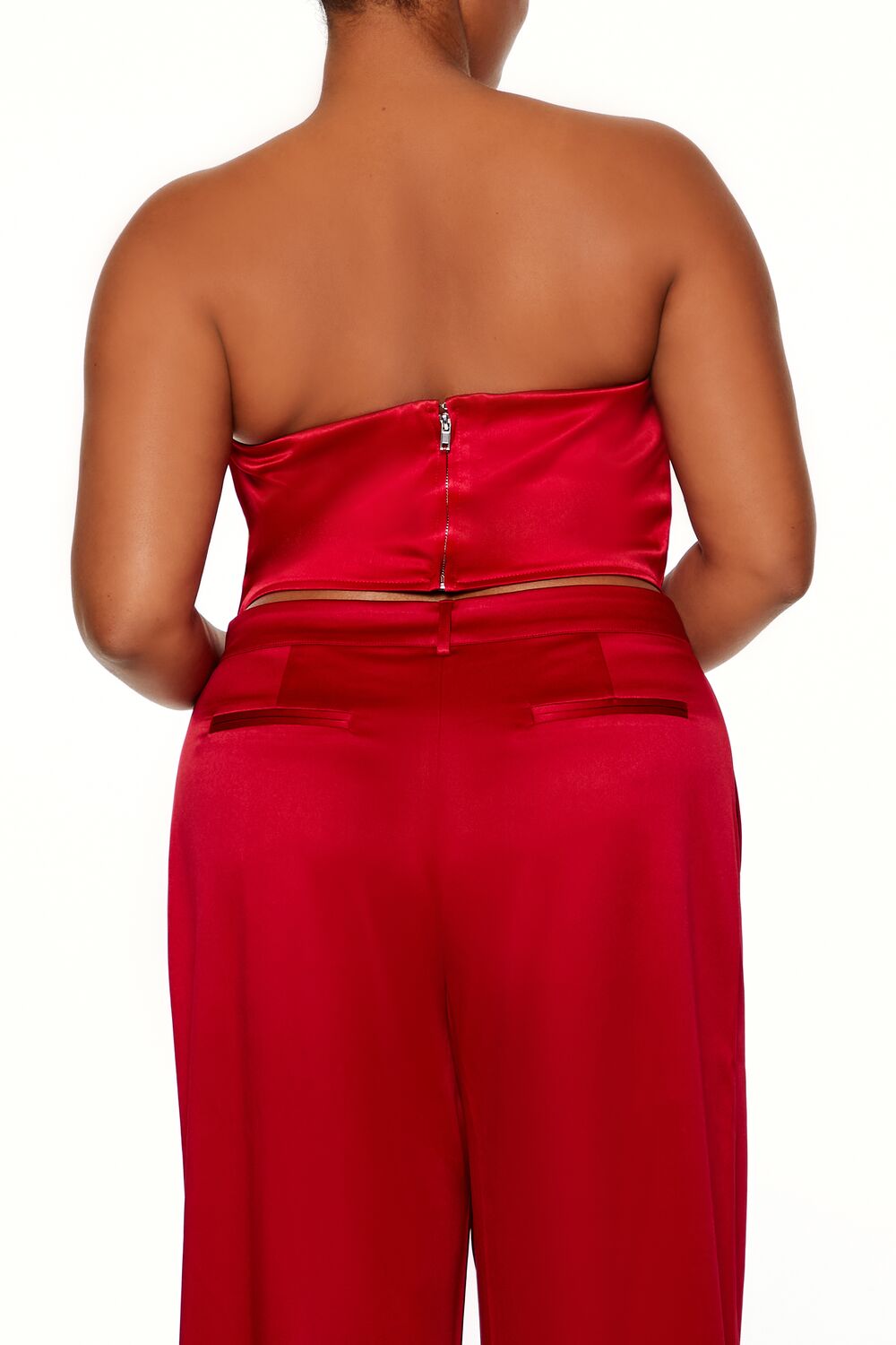 Plus Size Sweetheart Bustier Tube Top - Forever 21